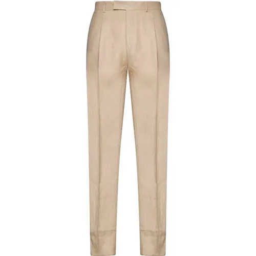 Trousers Regular Fit , male, Sizes: L - Ermenegildo Zegna - Modalova