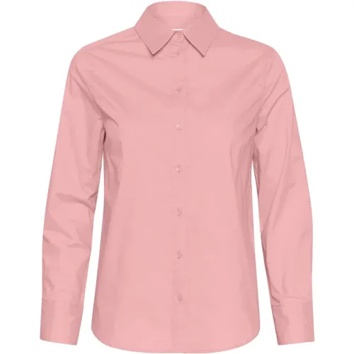 Silberrosa Bluse Lykkepw Sh , Damen, Größe: 2XS - Part Two - Modalova