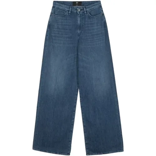 Weite Bein Jeans in Mittelblau 3X1 - 3X1 - Modalova