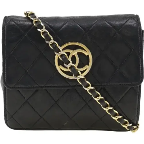 Pre-owned Leather chanel-bags , female, Sizes: ONE SIZE - Chanel Vintage - Modalova