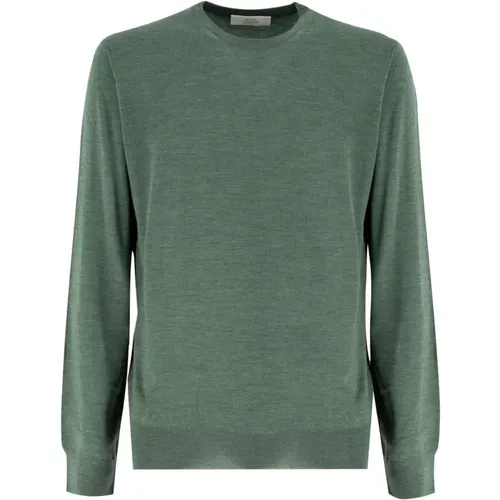 Elegant Crew Neck Sweater , Herren, Größe: 3XL - Mauro Ottaviani - Modalova