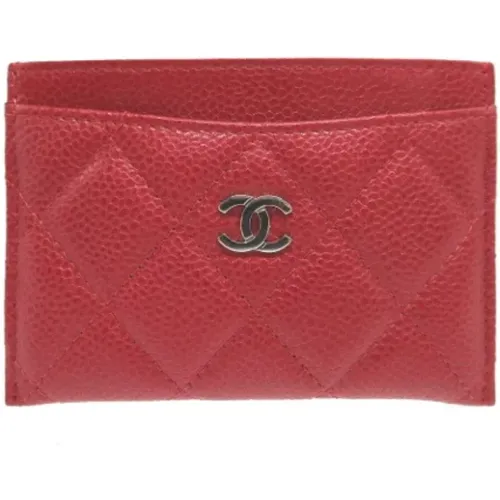 Pre-owned Leather wallets , female, Sizes: ONE SIZE - Chanel Vintage - Modalova