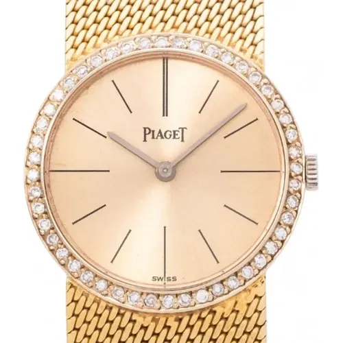 Pre-owned Gold watches , unisex, Sizes: ONE SIZE - Piaget Pre-owned - Modalova