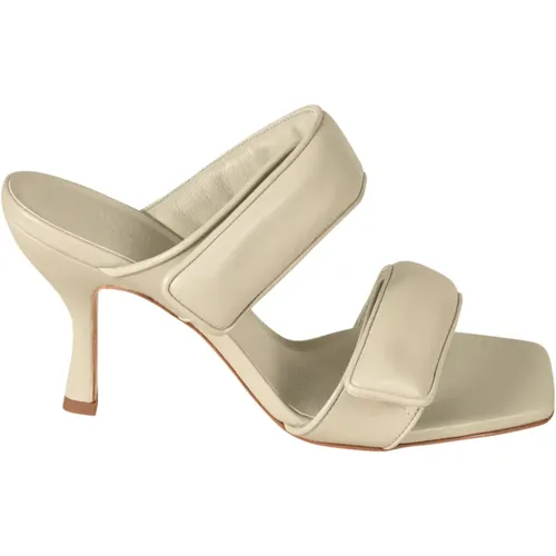 Sandals Grey , female, Sizes: 4 1/2 UK, 3 UK - Gia Borghini - Modalova