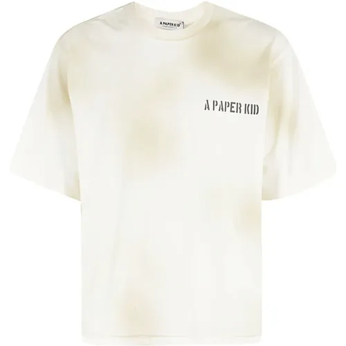 T-Shirts , Herren, Größe: XL - A Paper Kid - Modalova