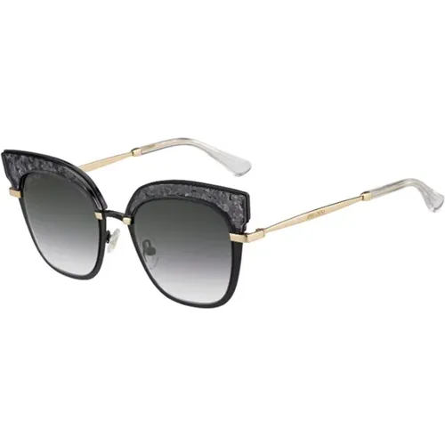 Rosy/S-THP Sunglasses /Golden Grey , female, Sizes: 51 MM - Jimmy Choo - Modalova