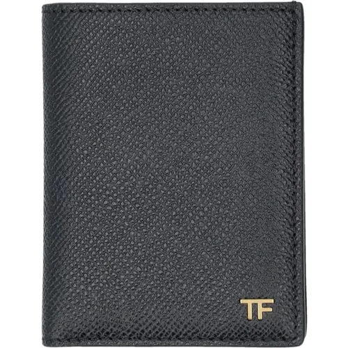 Foldable Card Holder , male, Sizes: ONE SIZE - Tom Ford - Modalova