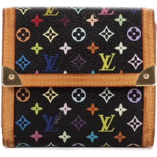 Pre-owned Coated canvas wallets , female, Sizes: ONE SIZE - Louis Vuitton Vintage - Modalova