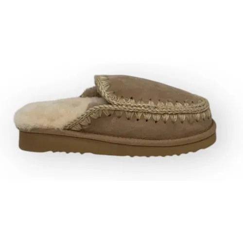 Eskimo Stitching Clog Stiefel , Damen, Größe: 37 EU - Mou - Modalova