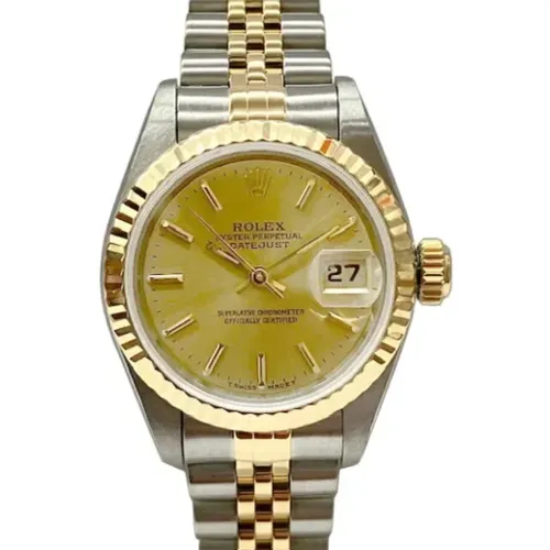 Pre-owned Glass watches , female, Sizes: ONE SIZE - Rolex Vintage - Modalova