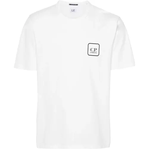 Metropolis Print T-Shirt , male, Sizes: L, XL - C.P. Company - Modalova