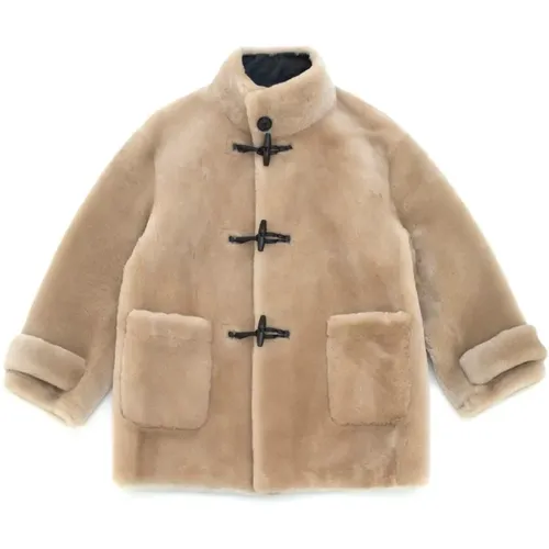 Hayami Shearling Jacket , female, Sizes: L, S, M - Just Things we Like - Modalova