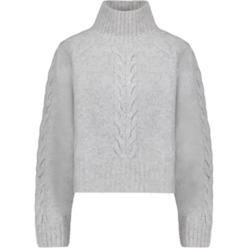 Hellgrauer Merino- und Kaschmirpullover , Damen, Größe: M - MARGAUX LONNBERG - Modalova