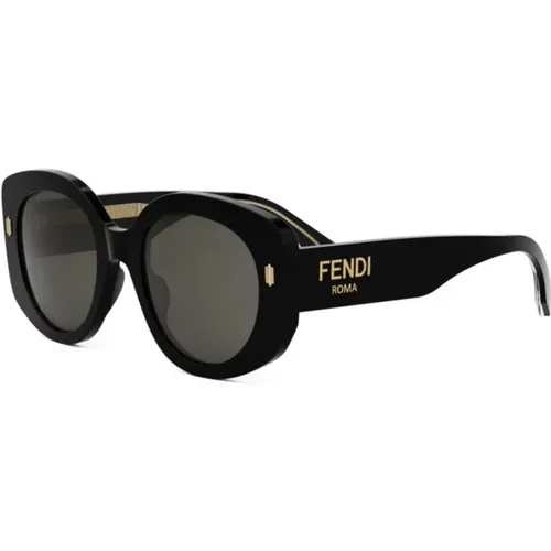 Stylische Sonnenbrille für deinen Look - Fendi - Modalova