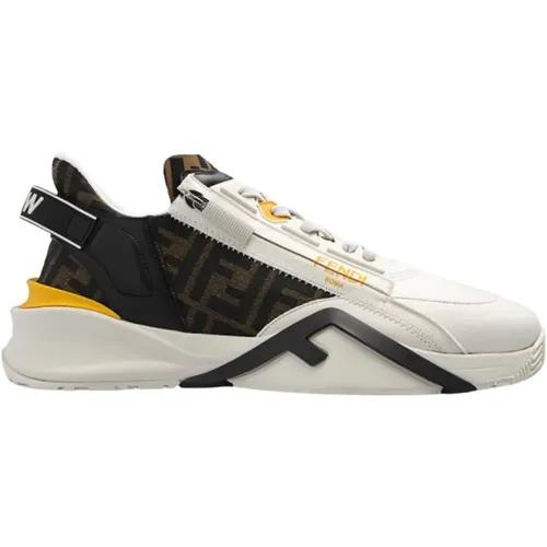 ‘Flow’ sneakers , male, Sizes: 10 UK, 6 UK - Fendi - Modalova