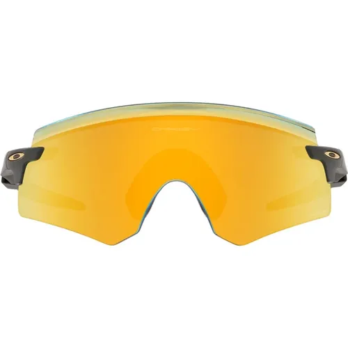 Encoder Sonnenbrille für sportliche Leistung , unisex, Größe: 36 MM - Oakley - Modalova