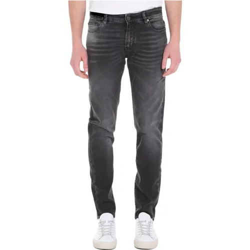 Jeans denim scuro , male, Sizes: W38 - PT Torino - Modalova