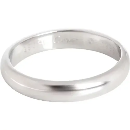 Pre-owned Metal rings , female, Sizes: ONE SIZE - Cartier Vintage - Modalova