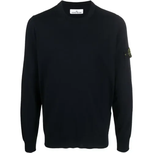 Casual Pullover Sweater , Herren, Größe: 2XL - Stone Island - Modalova
