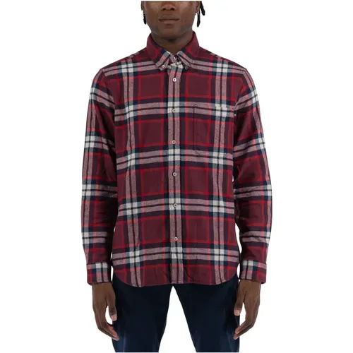 Check Flannel Shirt , male, Sizes: XL, L - Timberland - Modalova