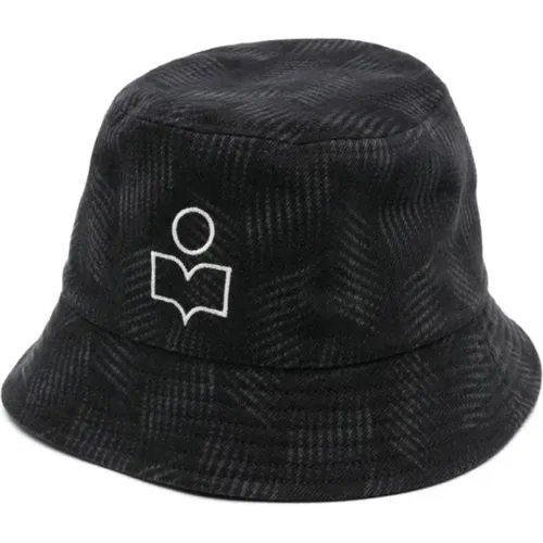 Haley Logo Bucket Hat , female, Sizes: 57 CM, 58 CM - Isabel marant - Modalova