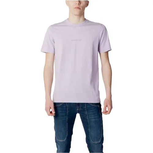 Plain Short Sleeve T-shirt , male, Sizes: S, L - Liu Jo - Modalova