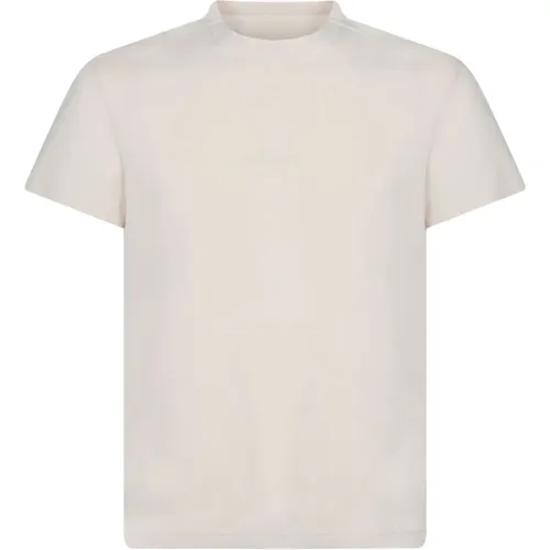 Verzerrtes Logo T-Shirt , Herren, Größe: 2XS - Maison Margiela - Modalova