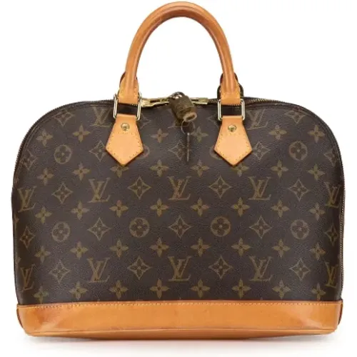 Pre-owned Canvas handbags , female, Sizes: ONE SIZE - Louis Vuitton Vintage - Modalova