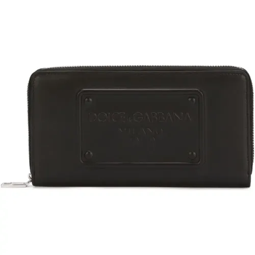Wallets with Portacarte , male, Sizes: ONE SIZE - Dolce & Gabbana - Modalova