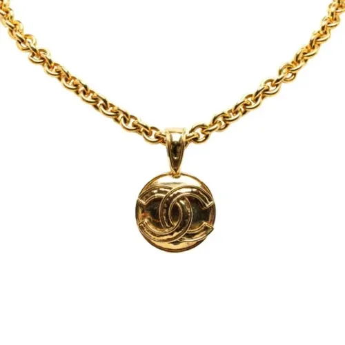 Pre-owned Metal chanel-jewelry , female, Sizes: ONE SIZE - Chanel Vintage - Modalova