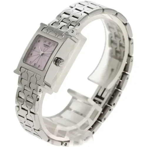 Pre-owned Stainless Steel watches , female, Sizes: ONE SIZE - Hermès Vintage - Modalova