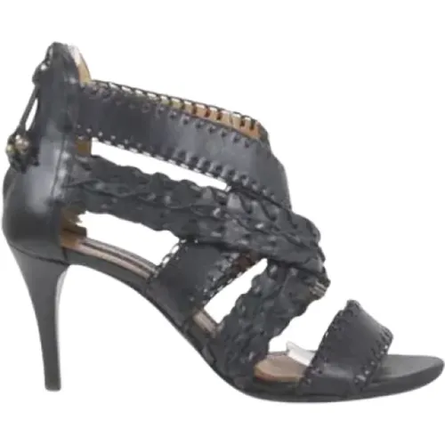 Pre-owned Leather heels , female, Sizes: 4 UK - Ralph Lauren Pre-owned - Modalova
