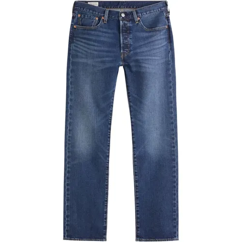 Levi's, Dunkle Indigo Regular Fit Denim Jeans , Herren, Größe: W38 - Levis - Modalova