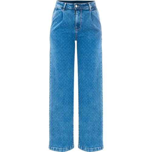 Gerades Jeans , Damen, Größe: W27 - Kocca - Modalova