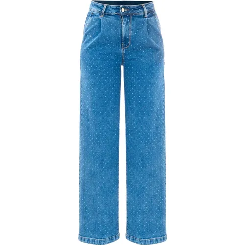 Gerades Jeans , Damen, Größe: W28 - Kocca - Modalova