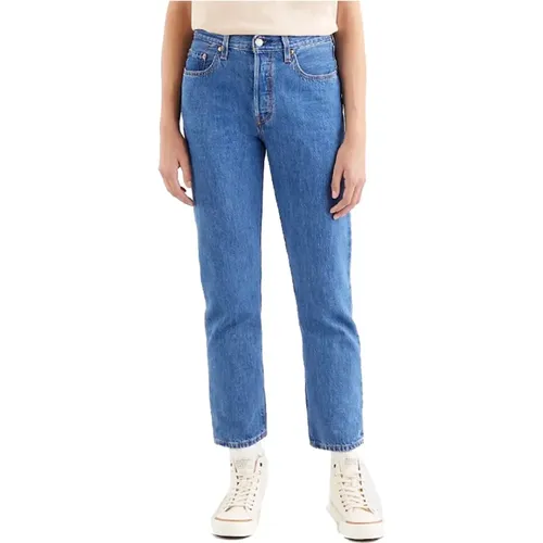 Levi's , Jeans 501 Crop , female, Sizes: W27, W31 - Levis - Modalova