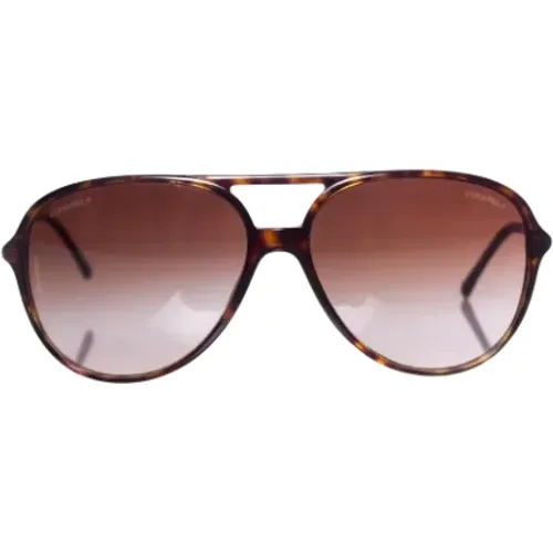 Pre-owned Plastic sunglasses , female, Sizes: ONE SIZE - Chanel Vintage - Modalova