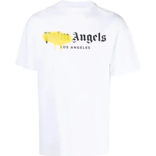 T-Shirt , Herren, Größe: 2XL - Palm Angels - Modalova