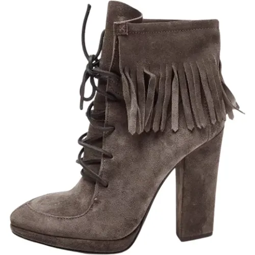 Pre-owned Suede boots , female, Sizes: 6 UK - Giuseppe Zanotti Pre-owned - Modalova