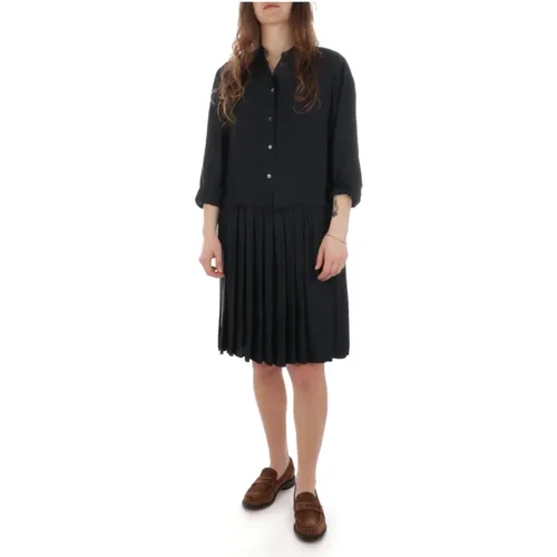 Versatile Shirt Dress for Modern Women , female, Sizes: XS - Aspesi - Modalova