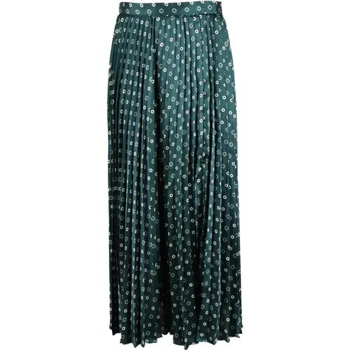 Elegant Pleated Skirt in Polyester , female, Sizes: 2XS, S - Marella - Modalova