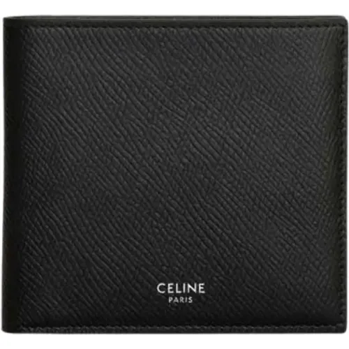 Schwarze Bifold Geldbörse CELINE - CELINE - Modalova