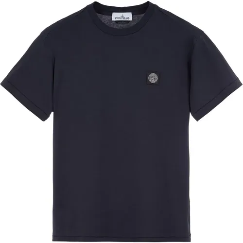 Classic T-Shirt , male, Sizes: M, S, XL, 2XL - Stone Island - Modalova