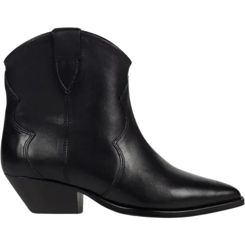 Leather Pointed Toe Boots , female, Sizes: 4 UK - Isabel marant - Modalova