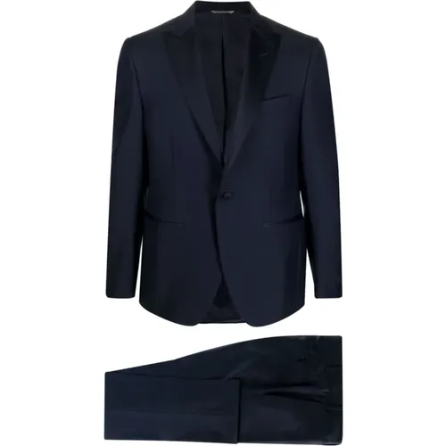 Wool Suit with Two Buttons , male, Sizes: M, 2XL - Canali - Modalova