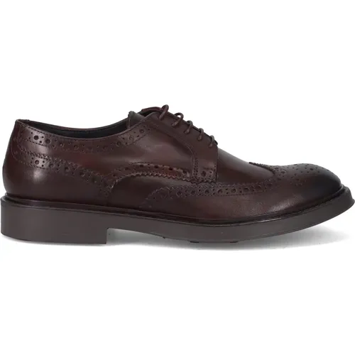 Classic Flat Shoes , male, Sizes: 11 UK, 10 UK, 7 UK, 9 UK - Sangiorgio - Modalova