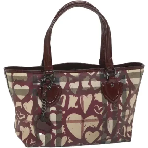 Pre-owned Leather totes , female, Sizes: ONE SIZE - Burberry Vintage - Modalova