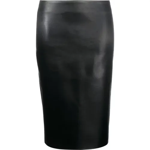Pencil Skirt Upgrade for Fashion-Forward Women , female, Sizes: M - Saint Laurent - Modalova