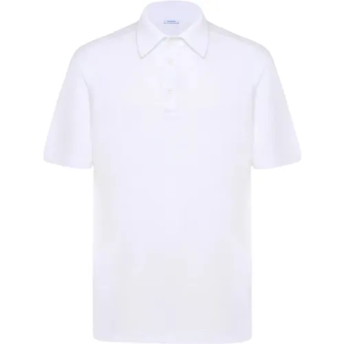 Short Sleeve Linen Polo Shirt , male, Sizes: M, XL, 3XL, L - Malo - Modalova