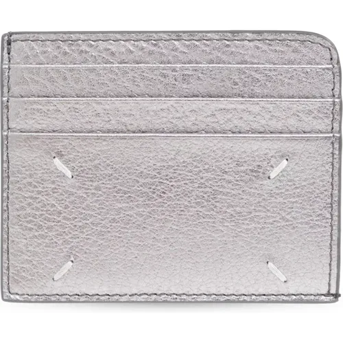 Card holder with logo , female, Sizes: ONE SIZE - Maison Margiela - Modalova